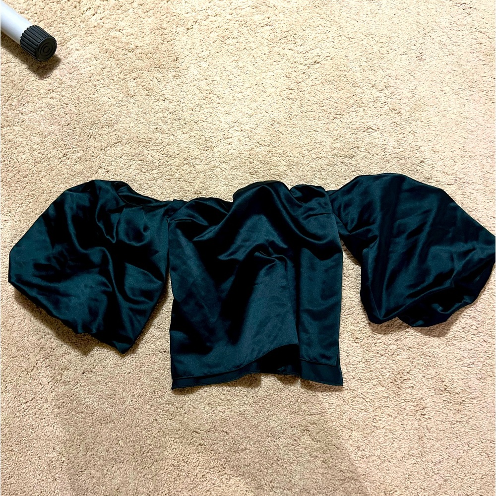 Off the shoulder top with puffy sleeves